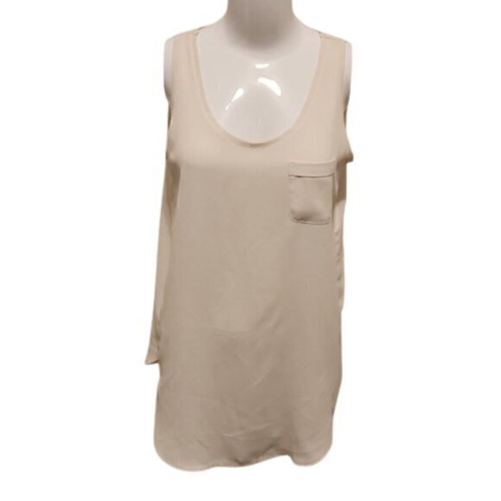 [Loft] Scoop Neck Single Pock Tank - Size S